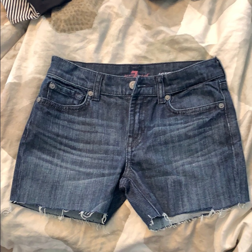 Girls 7 For All Mankind Roxanne Jean shorts